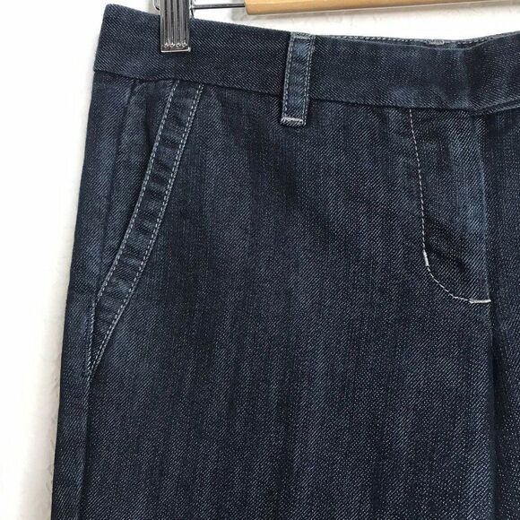 Ann Taylor Petites Women’s Dark Wash Denim Jeans - Picture 4 of 12